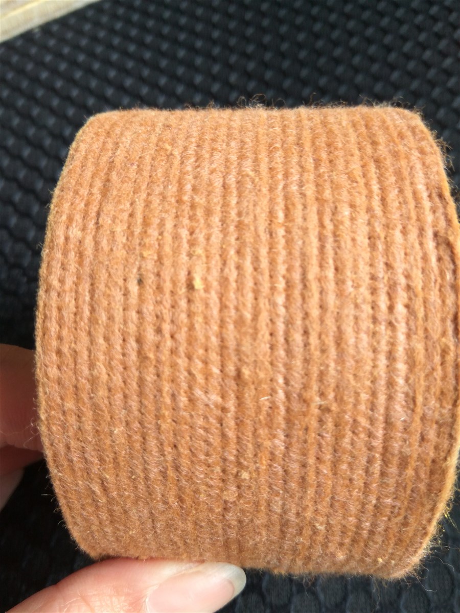 600C High Temperature PBO Felt Roller Tube For Aluminum Extrusion 10mm Thickness