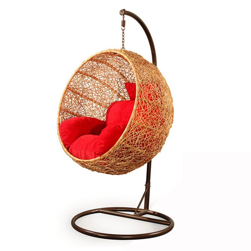 Modern Rattan Furniture Rocking Egg Swing Chair