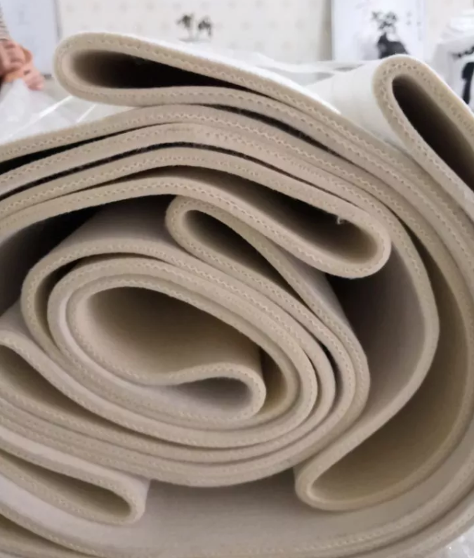 Nomex Seamless Conveyor Felt Belt Endless Nomex Felt Belt For Heat Transfer Printing Machine
