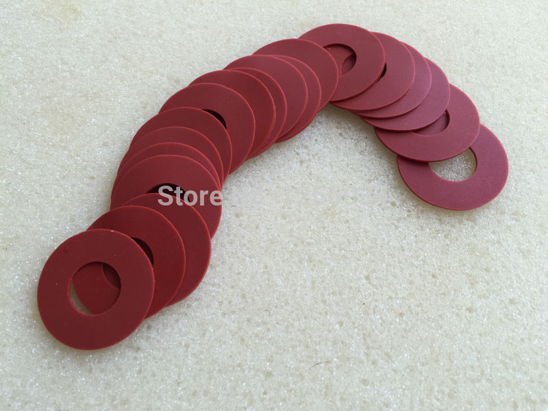 100 pieces high quality red rubber sucker for offset machine heidelberg printing parts 32x14x1mm