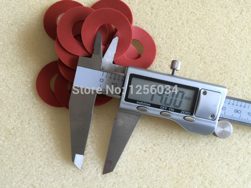 100 pieces high quality red rubber sucker for offset machine heidelberg printing parts 32x14x1mm