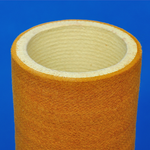 High Temperature 600 Degree PBO Para Aramid felt Roller sleeve Tube