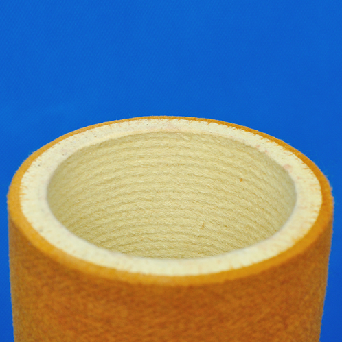 600C High Temperature PBO Felt Roller Tube For Aluminum Extrusion 10mm Thickness