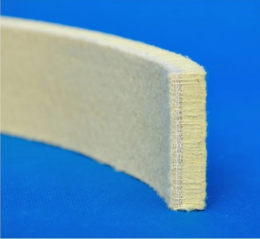High Quality 500 Degree Resistant Temperature ParaAramid Pads For The Aluminum Extrusion Lines