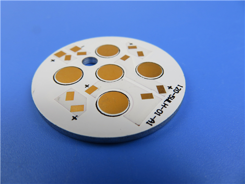 Single Sided Aluminum PCB 3W MK With Immersion Gold