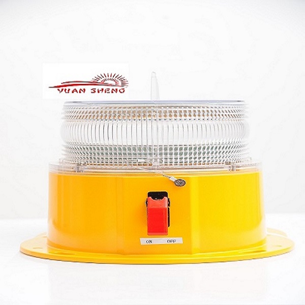 Solar low intensity aviation obstruction lights
