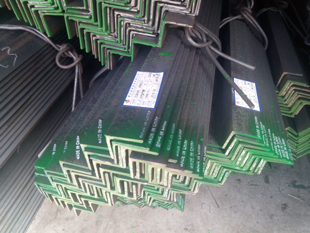 hot rolled steel angle bar equal angle and unequal angle
