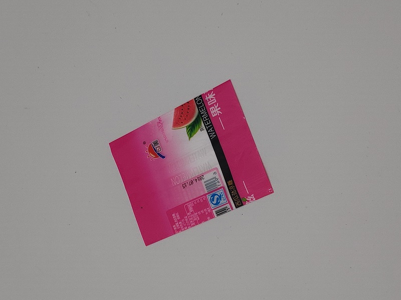 Shrinking label shrinking label packing film
