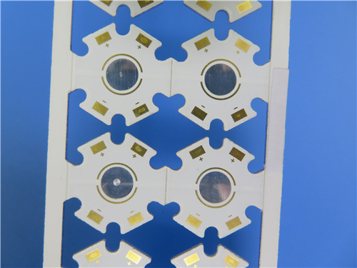 High Reflection Mirror Aluminum PCB Insulated Metal Substrate Circuit Board