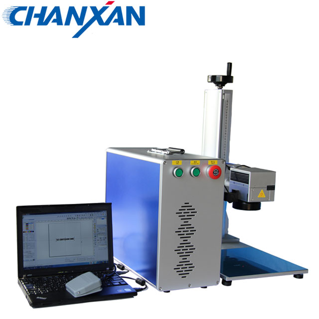 laser marking machine for plastic print bar code and twodimensional code serial number