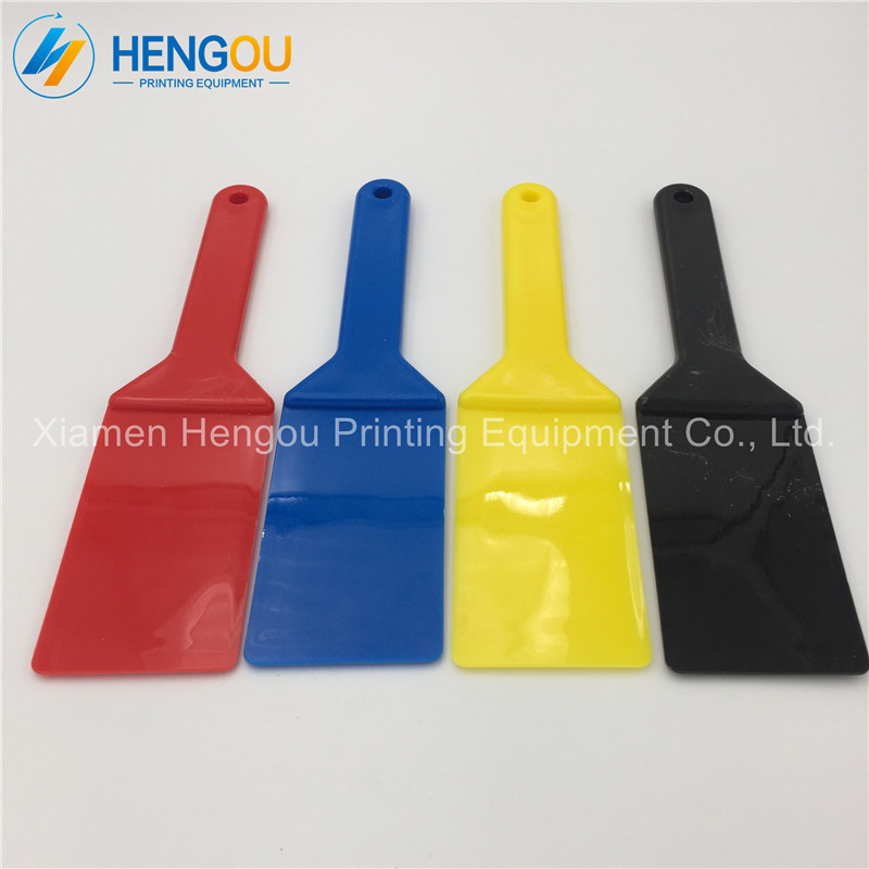 4 pieces high quality hengoucn printing parts plastic blade in Offset printing part four colour ink knife
