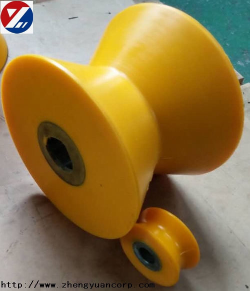 polyurethane coated wheel for machines