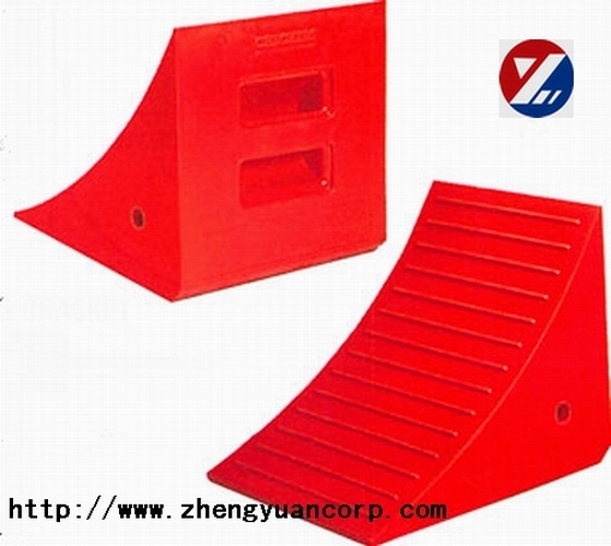 polyurethane wheel chockblock