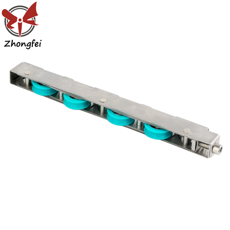 304 stainless steel long sliding door wheel