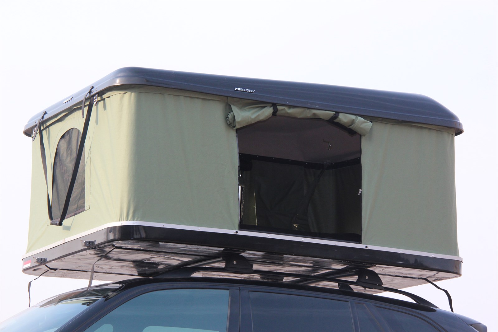 playdo fiberglass hard car roof top tent used outdoor camping