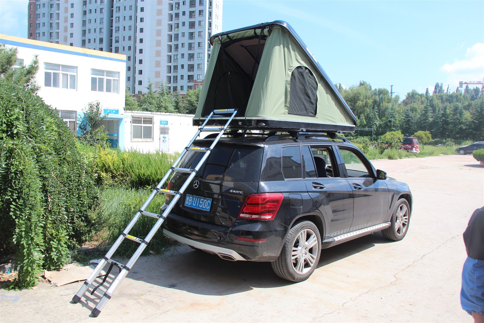 Outdoor Camping Car Top Tent triangle car roof tent