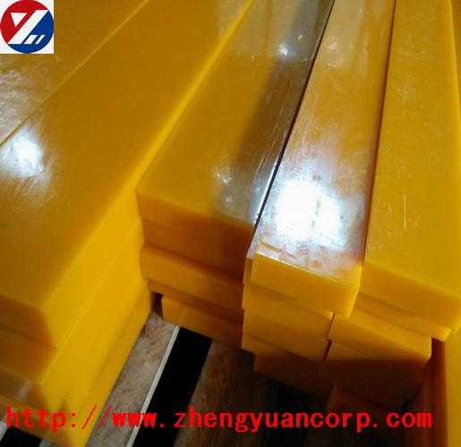 polyurethane bars of different shape