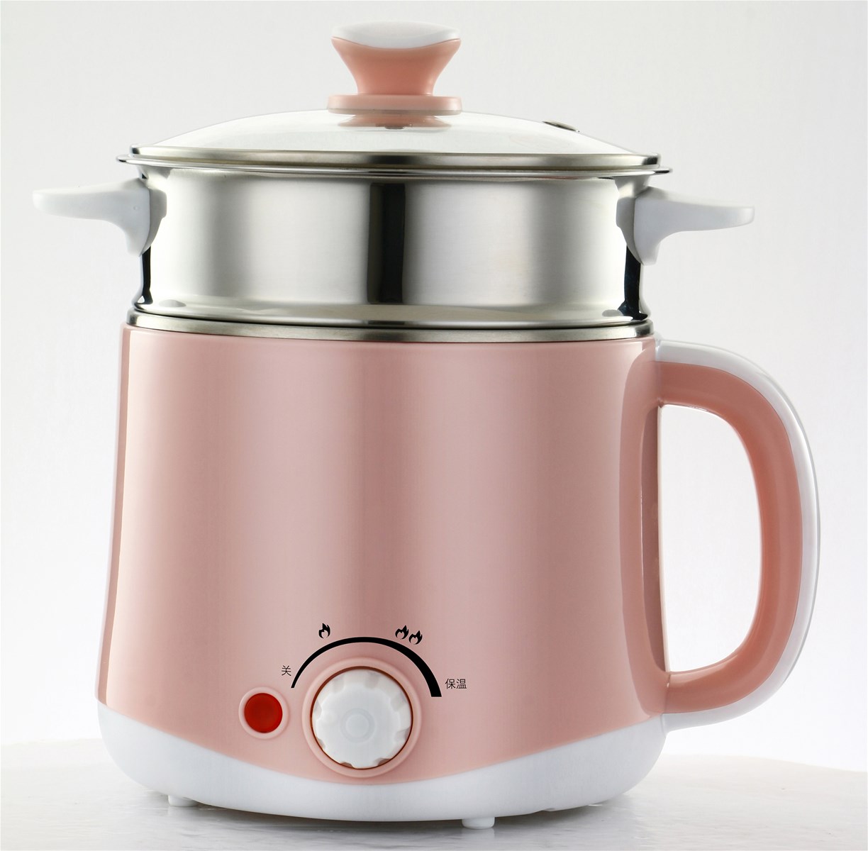 WD7616A Double convex jump temperature control Noodle Pot with full circle heating function