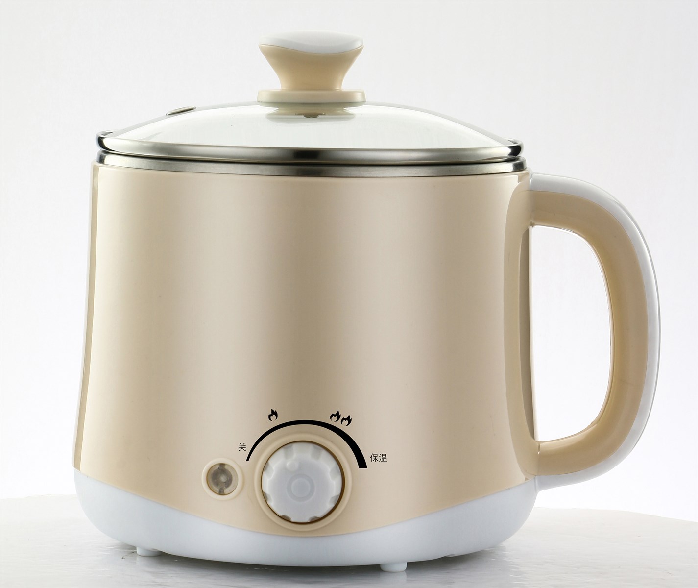 WD7616A Double convex jump temperature control Noodle Pot with full circle heating function