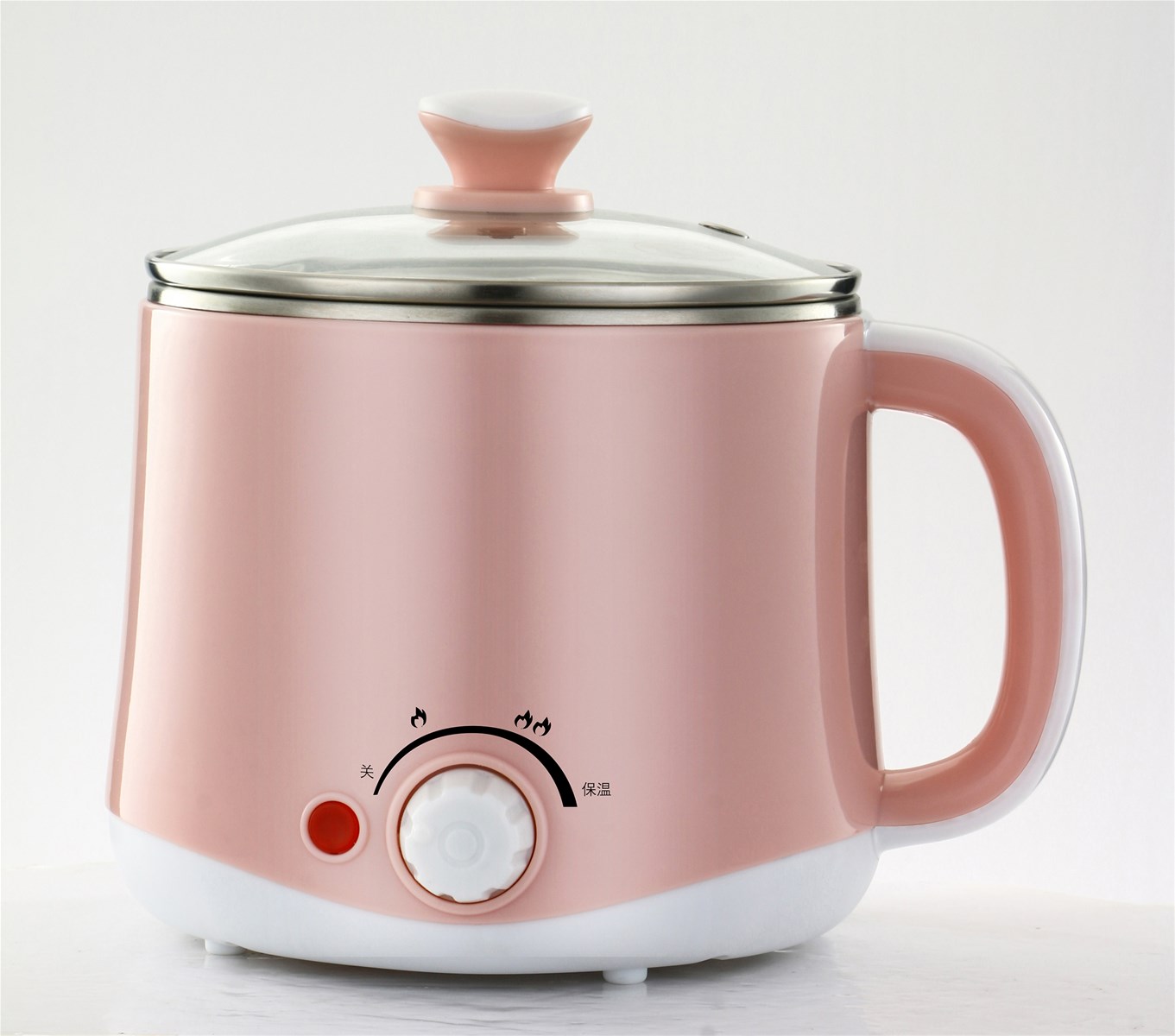 WD7616A Double convex jump temperature control Noodle Pot with full circle heating function