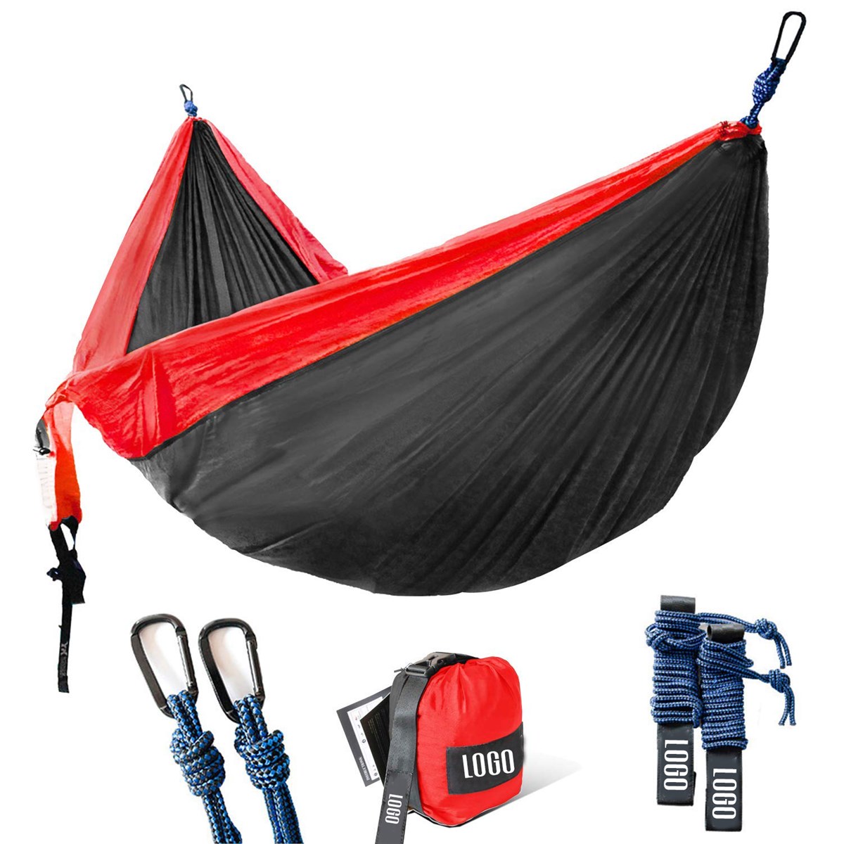 Factory wholesale Portable Lightweight nylon Camping Hammock