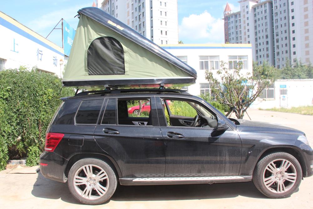 triangle car roof tent with light weight CARTT014