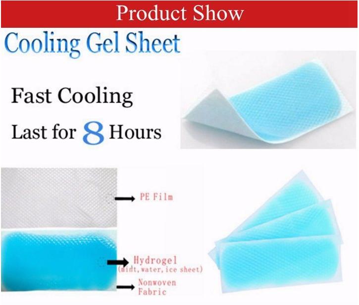 Hot Sale Fever Cooling Patch Cooling Gel Patch for Baby and Adults