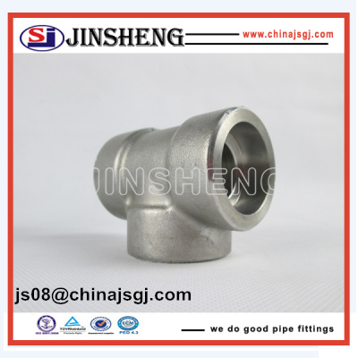 ASMEANSI B1611 Forged High Pressure Pipe Fittings For gaswateroil piping