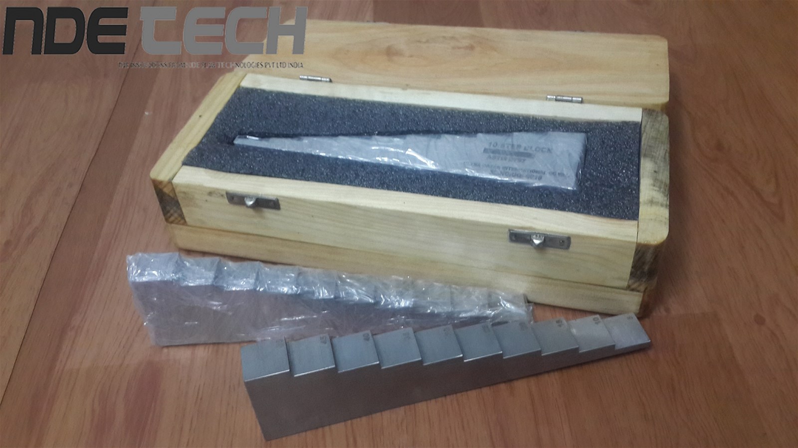 10 Step Thickness Calibration Block