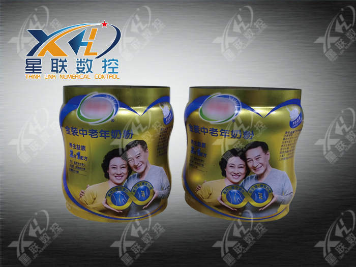 intelligent combination for irregular shaped tin cans making line