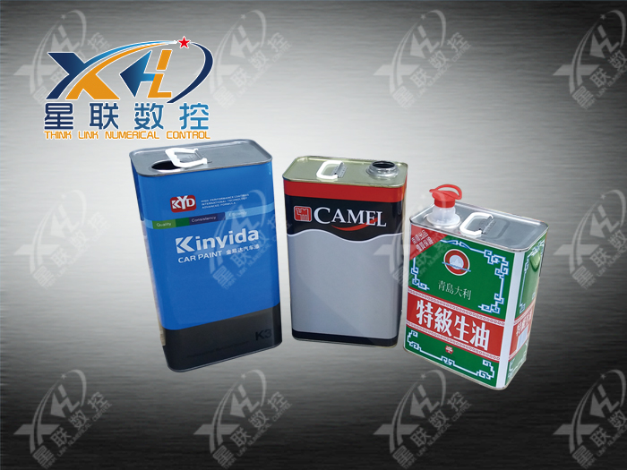 intelligent combination for irregular shaped tin cans making line