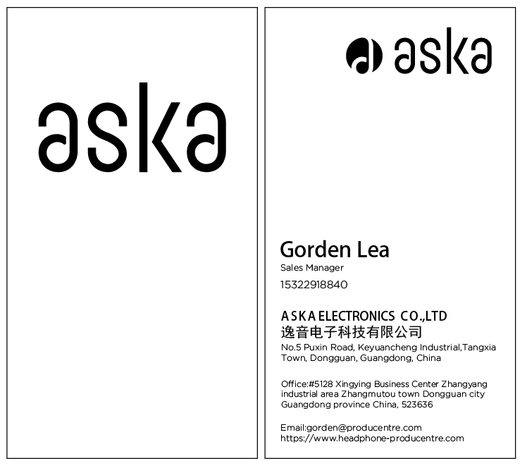 business card