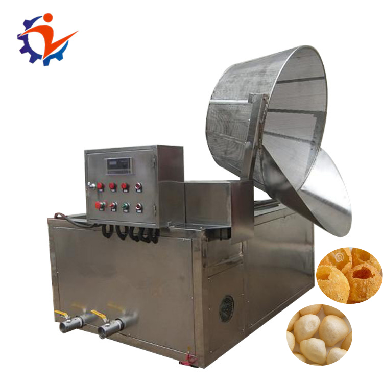 Fully Automatic Snacks Continuous Frying Machine