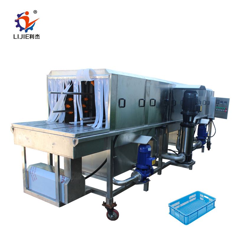 industry high press steam cleaning machine for plastic baket