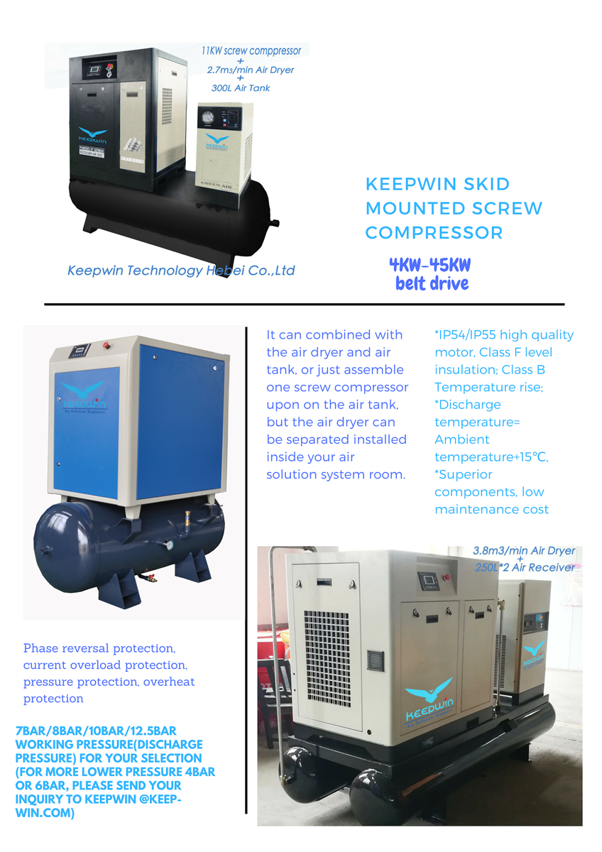 High Quality MAM Screen control system remote monitor OEM available Rotary Screw Air Compressor