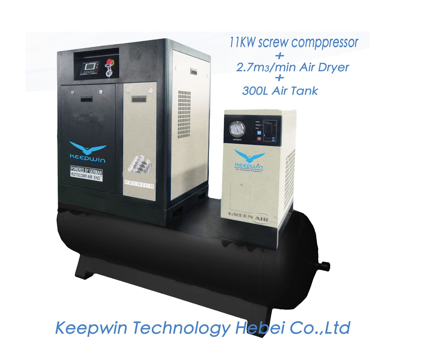 High Quality MAM Screen control system remote monitor OEM available Rotary Screw Air Compressor