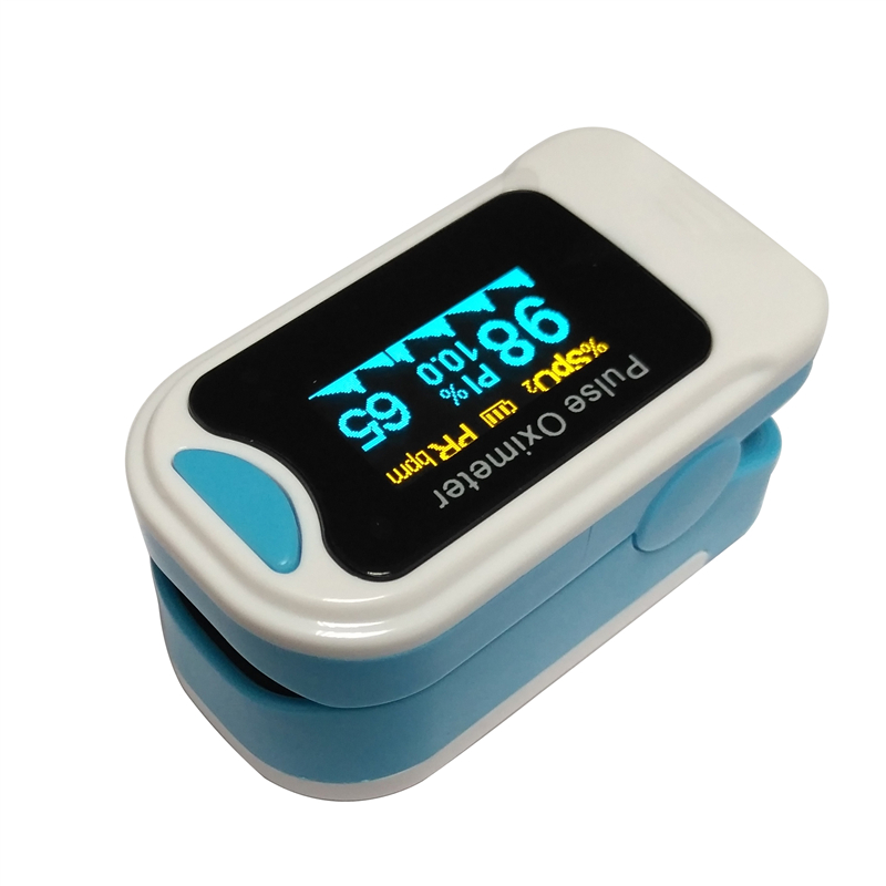Fingertip Pulse Oximeter with Large OLED Display