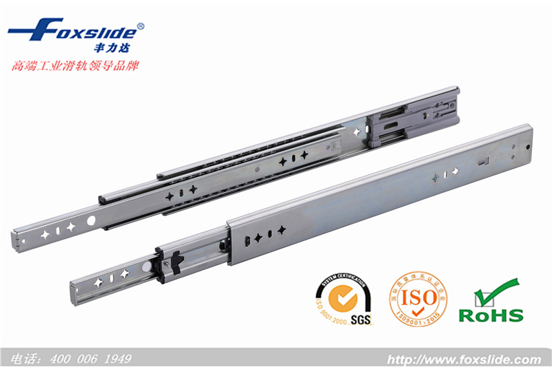 750mm Top quality soft close full telescopic heavy duty drawer slide rail