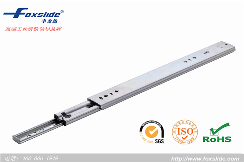 750mm Top quality soft close full telescopic heavy duty drawer slide rail