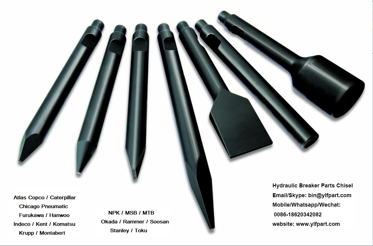 Rock hydraulic breaker inner assembly Rammer S25NS25S26S27S29 chisel rob tool UK price
