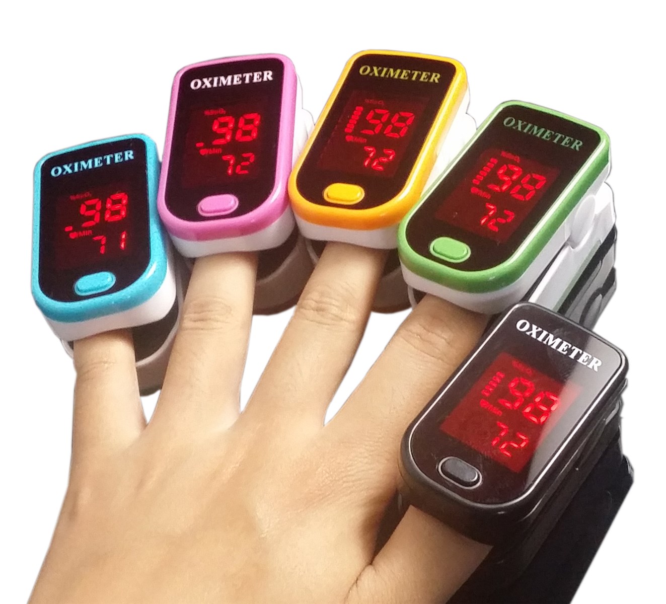 Portable Medical Digital LED Fingertip Pulse Oximetry Oximeter