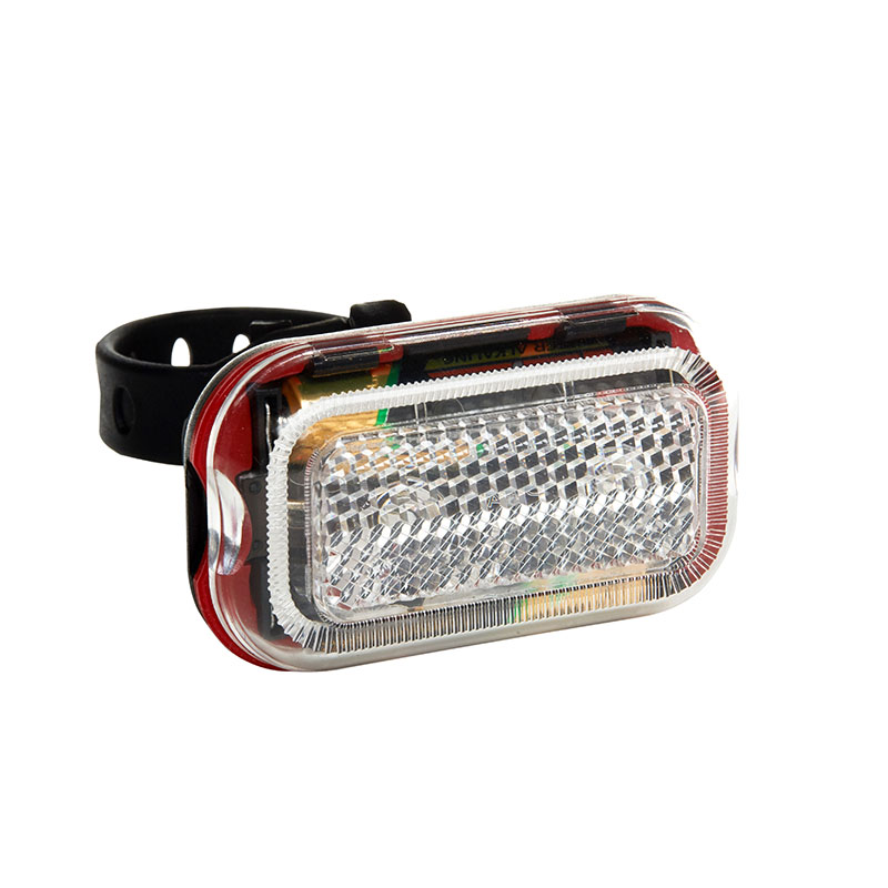 2 White LED Bicycle Front Light HLT024