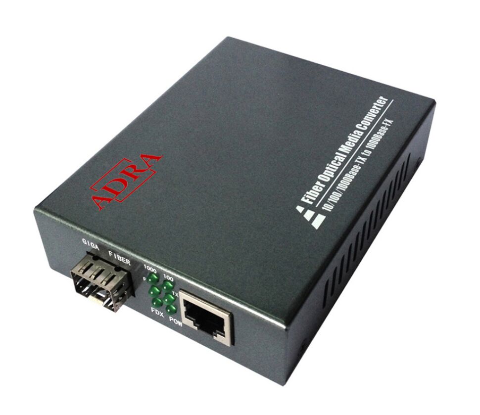 ADRA Fast Ethernet 100M Media converter with SFP Slot Planet Compatible