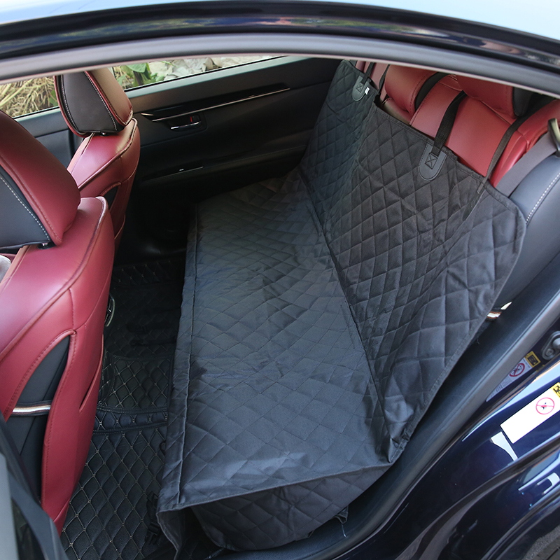 Dog Hammock Car Seat Cover Black Waterproof Pet Seat Cover for Cars
