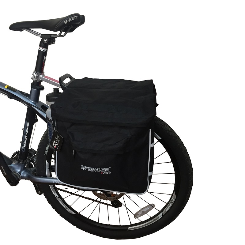 600D with Printing Bicycle Rear Bag HBG066