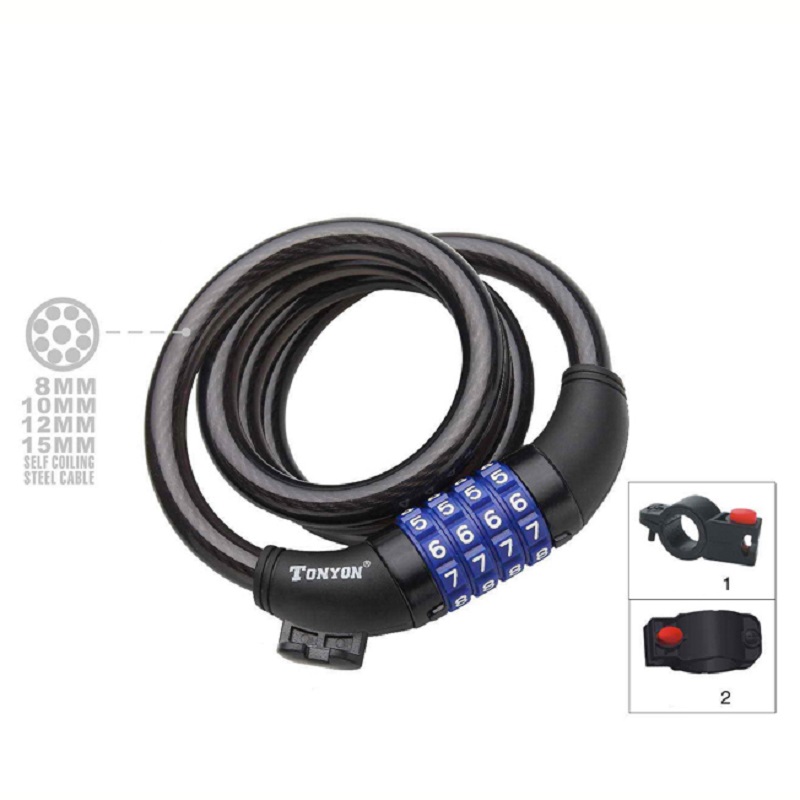 Bicycle Spiral Cable LockHLK012