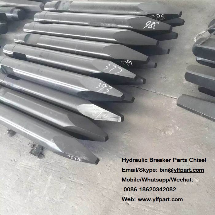 Demolition work Korea Soosan hydraulic breaker spare parts moil point chisel tool SB10SB20SB30SB40SB43SB121SB130