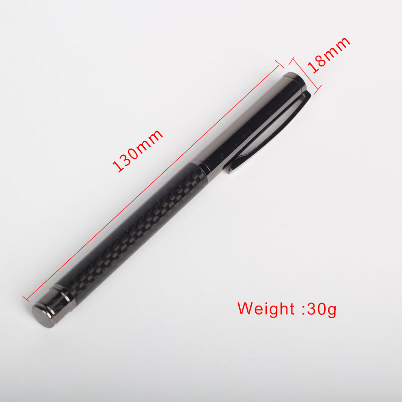 Real 3K carbon fiber gel pen high grade signature pen