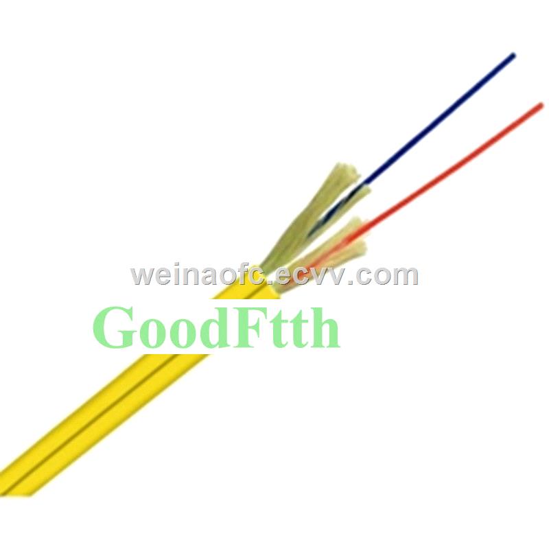Optic Fiber Indoor Cable Singlemode Duplex Zipcord G657A PVC LSZH