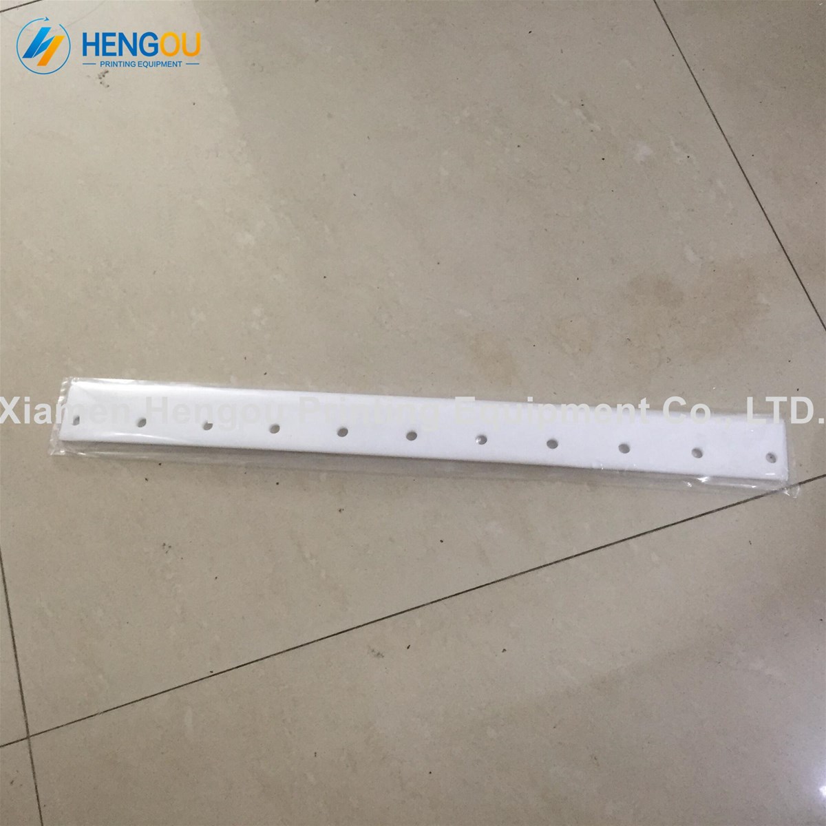 1 Piece Ryobi 480480D500K Wash up Blade 11 holes Size 508x45x5mm Ryobi 500K printing machine wash up blade